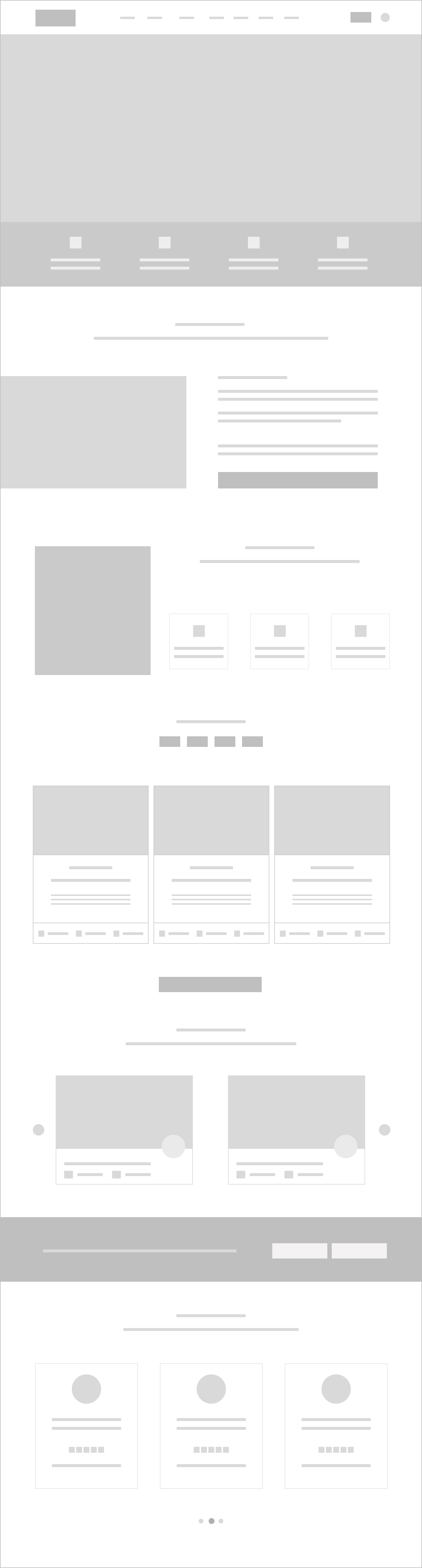 e learning wireframe